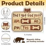 Did I Get Fed Yet? Cat Feeding Tracker Magnet