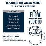 YETI 35 Oz King Crab Orange Straw Mug