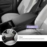 VW ID.4 Center Console Cover - Thin Black