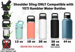 YETI Rambler Bottle Sling with Shoulder Strap