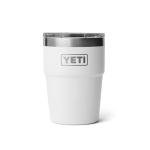 YETI 16 oz Insulated Stackable Tumbler, White