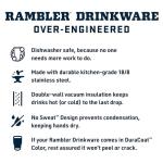 YETI 16 oz Insulated Stackable Tumbler, White