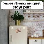 Dog Feeding Tracker Wooden Fridge Magnets