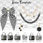 YETI Tote Bag Charm Kit with Fun Accessories