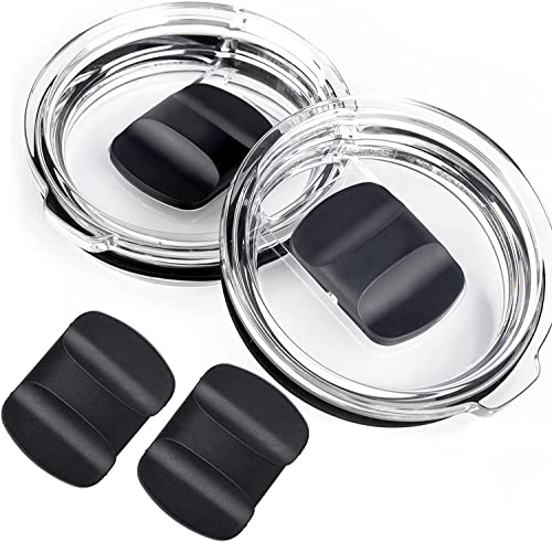 Magnetic Spill Proof Tumbler Lids - 2 Pack