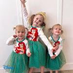 Ariel Toddler Dress for Little Girls – Green