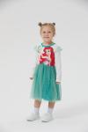Ariel Toddler Dress for Little Girls – Green