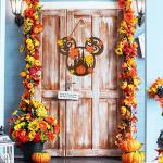 Disney Thanksgiving Mouse Wooden Door Decor Sign