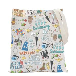 Disney Fairy Tales Character Collage Bag for Women
