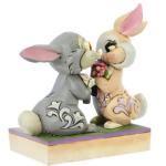 Jim Shore Bambi Thumper Blossom Bunny Figurine