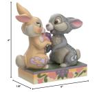 Jim Shore Bambi Thumper Blossom Bunny Figurine