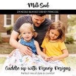Disney Princess Baby Girl Swaddle Blanket 35x35