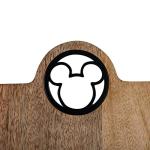 PICNIC TIME Disney Mickey Mouse Cookbook Stand, Ipad Stand, (Mango Wood)