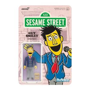 Super7 Reaction Guy Smiley Sesame Street Figure