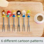 Disney Princess Fruit Fork Set of 6