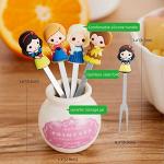 Disney Princess Fruit Fork Set of 6
