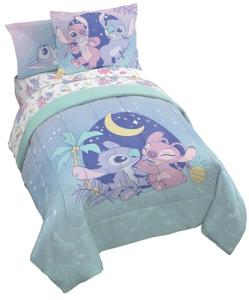 Lilo and Stitch Twin Comforter Set - 5 Pieces