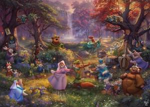 Thomas Kinkade Disney Robin Hood 1000 Piece Puzzle