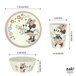 Minnie Mouse Kids Dinnerware Set - 3 Pieces