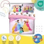 Disney Princess 7-Piece Rainbow Stars Bedding Set