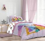 Disney Princess 7-Piece Rainbow Stars Bedding Set