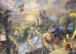 Disney Thomas Kinkade Beauty and The Beast Puzzle