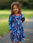 Cinderella Floral Dress for Toddler Girls