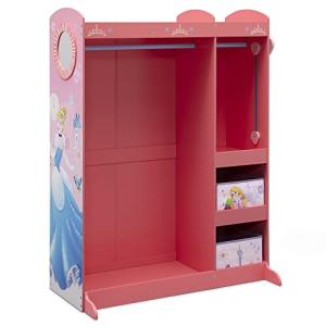 Disney Princess Dress-Up Closet with Mirror for Kids