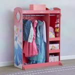 Disney Princess Dress-Up Closet with Mirror for Kids