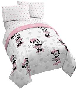 Minnie Mouse Dots Twin Bed Set with Comforter