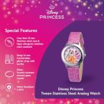 Disney Princess Toddler Watch with Glitter Strap