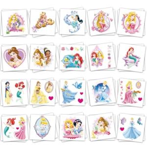 Disney Princess Temporary Tattoos for Kids' Parties