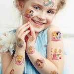 Disney Princess Temporary Tattoos for Kids' Parties