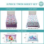Ariel Little Mermaid Kids Twin Sheet Set