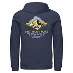 Mickey Mouse Pilot Hoodie - Navy Blue