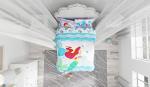 Ariel Little Mermaid Kids Twin Sheet Set
