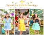 18 Pcs Disney Princess Dress Up Set for Girls