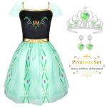 18 Pcs Disney Princess Dress Up Set for Girls