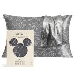 Disney Mickey Mouse Satin Pillowcase for Hair & Skin