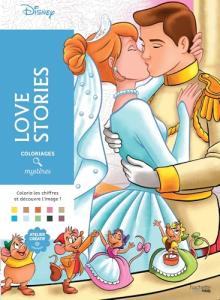 Disney Love Stories Mystery Coloring Book