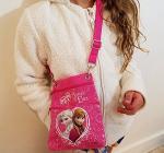 Elsa Pink Frozen Kids Crossbody Handbag