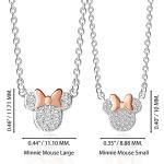 Minnie Mouse Mommy & Me Necklace Set