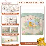 Lion King Kids Comforter Set with Sheets, 7 Pieces