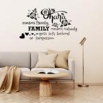 Disney Ohana Means Family Wall Decals