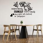 Disney Ohana Means Family Wall Decals