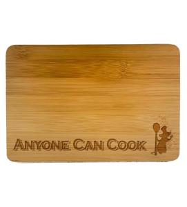 Funny Ratatouille Engraved Bamboo Cutting Board