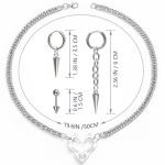 Disney-Inspired Rumi Necklace and Earrings Set