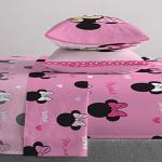 Disney Minnie Mouse Hearts Love Bed Set, 5 Piece
