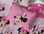 Disney Minnie Mouse Hearts Love Bed Set, 5 Piece