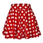 Disney Women's Stretchy Flared Mini Skater Skirt